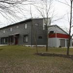 Contemporary Green Home featuring ICF foundation, metal siding and roof, solar panels