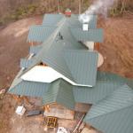 Standing-seam metal roof